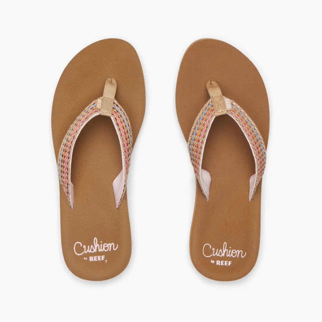 Reef BAJA ELANA BROWN/PINK Dames Slippers