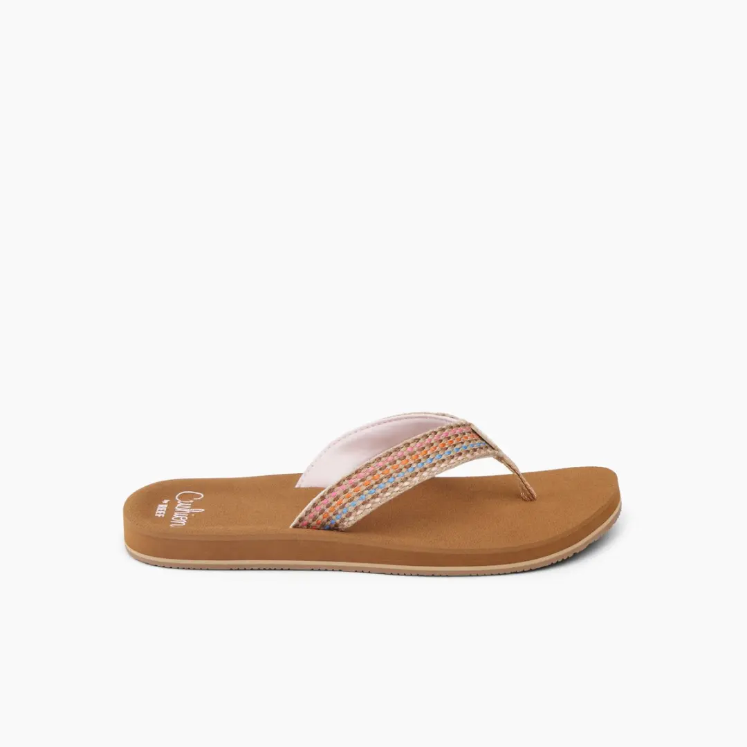 Reef Baja Elana Teenslipper CJ7336 - 41 - Brown/Pink - afbeelding 2 van 6