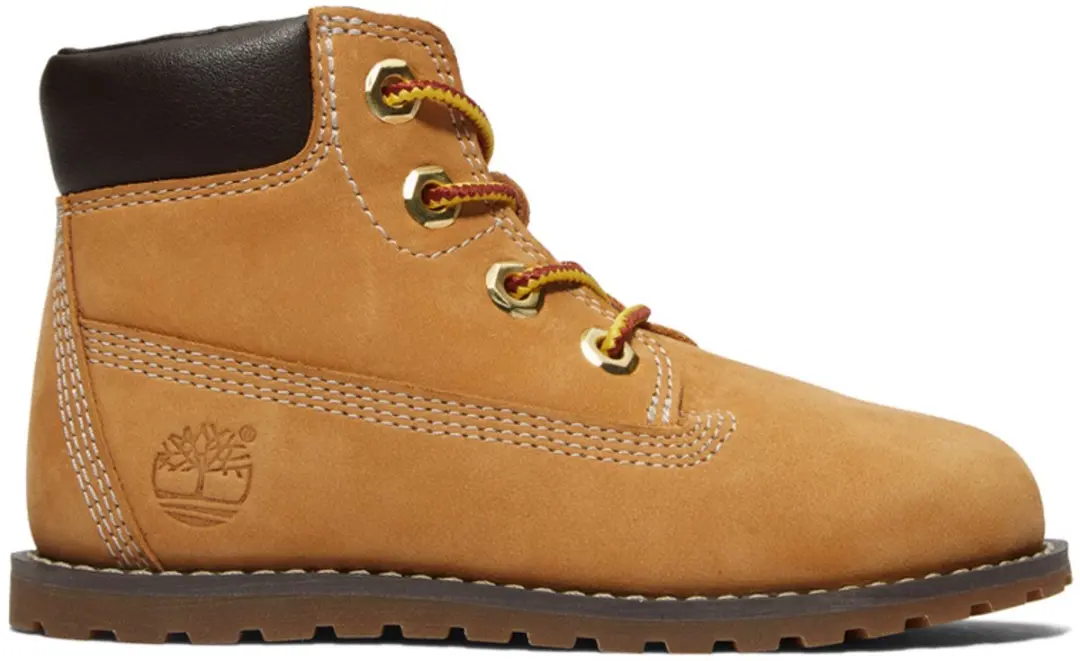 Timberland Pokey Pine Mid Veterboots - Jongens Cognac - Maat 21