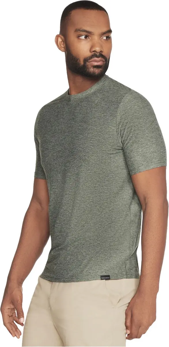 Skechers Go Dri All Day T-shirt - Groen - afbeelding 3 van 3