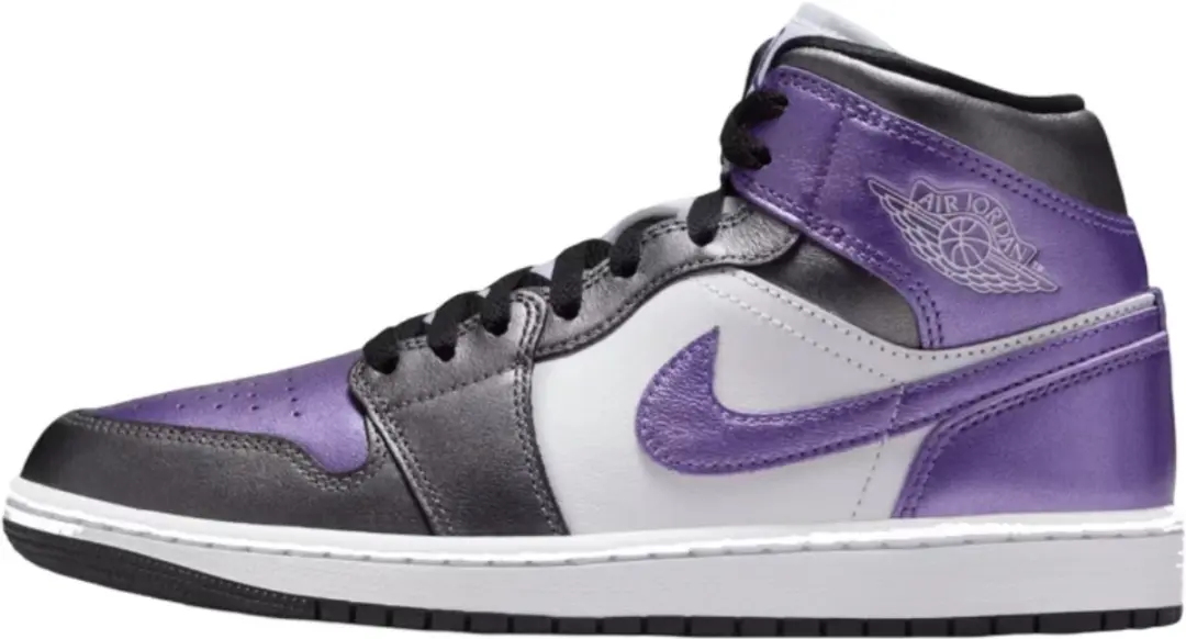 "W Nike Nike Air Jordan 1 Mid ""Metallic Purple"" Maat 41