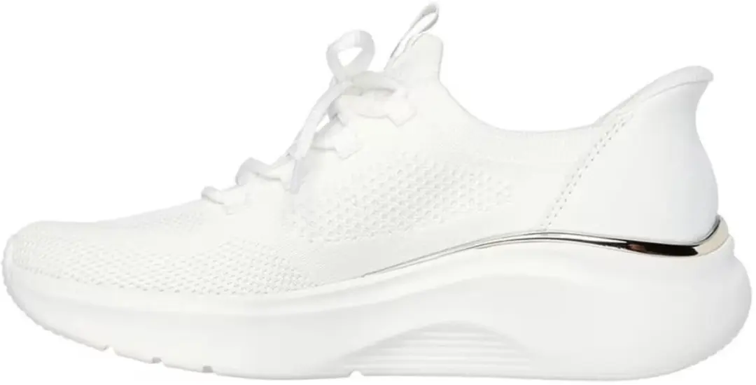 Skechers Slip-ins Bobs B Love True Delight Damestrainers - Wit - afbeelding 4 van 6