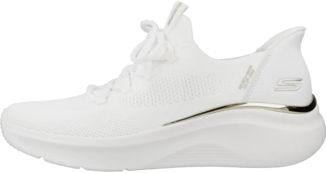 Skechers Slip-ins Bobs B Love True Delight Damestrainers - Wit - afbeelding 2 van 6