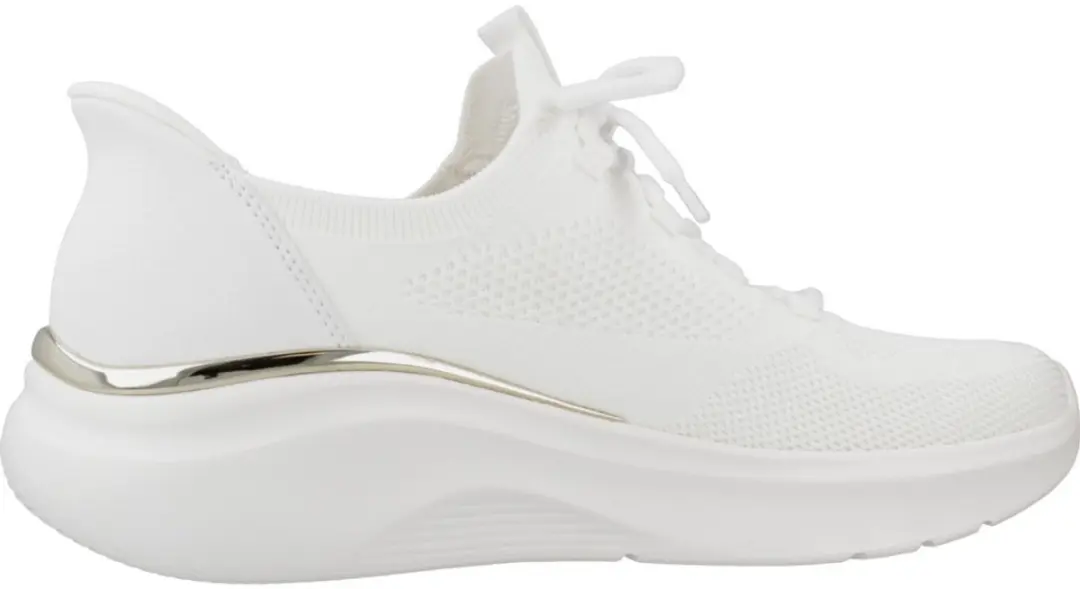 SKECHERS Slip-ins Bobs B Love True Delight Damestrainers Wit 117617 WHT