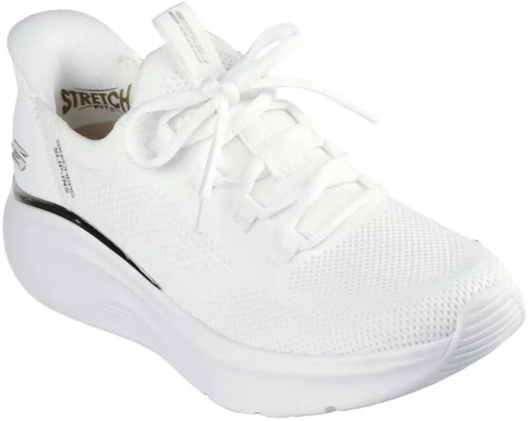 Skechers Slip-ins Bobs B Love True Delight Damestrainers - Wit - afbeelding 6 van 6