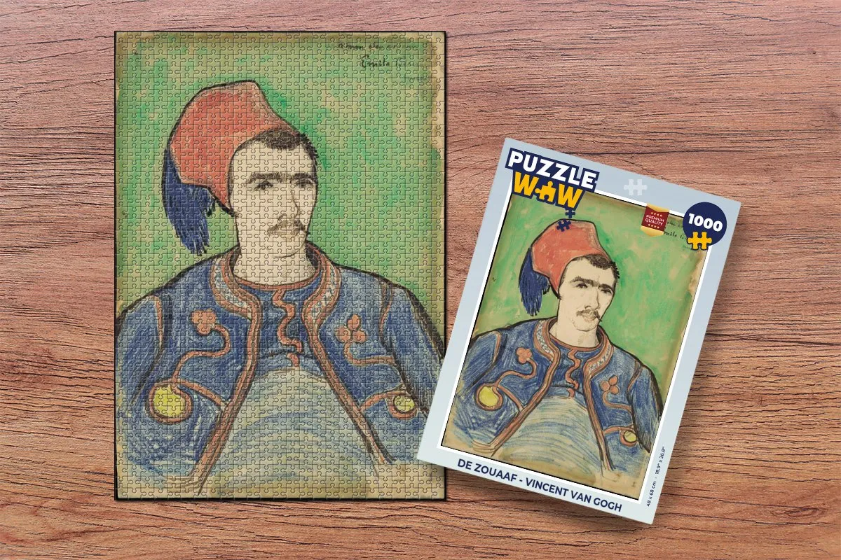 PuzzleWow Vincent van Gogh Legpuzzel 1000 Stuks - Multicolor
