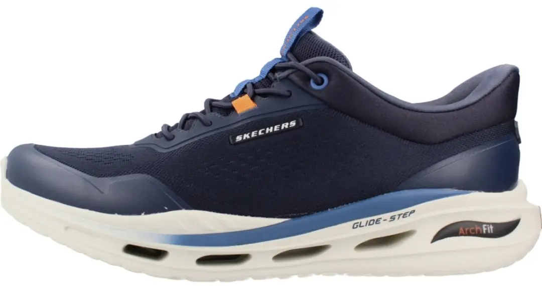 Skechers Slip-Ins: Arch Fit Orvan - Hunter Sneakers Laag - Blauw - Maat 45 - afbeelding 2 van 6