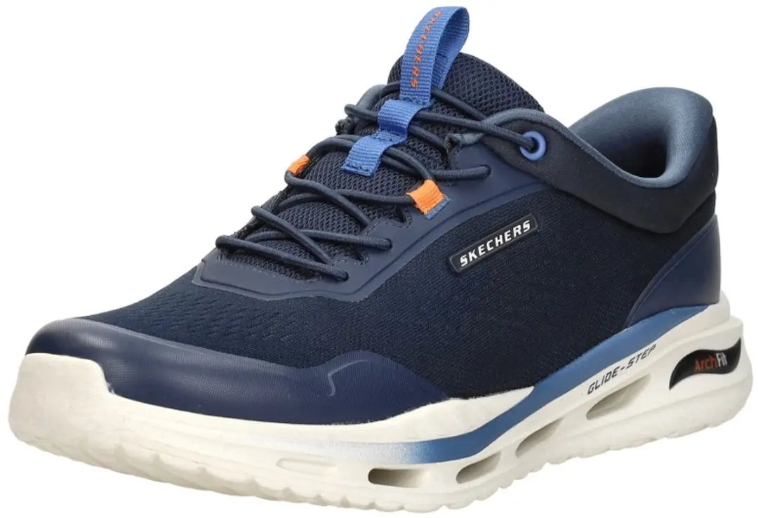Skechers Slip-Ins: Arch Fit Orvan - Hunter Sneakers Laag - Blauw - Maat 45 - afbeelding 4 van 6