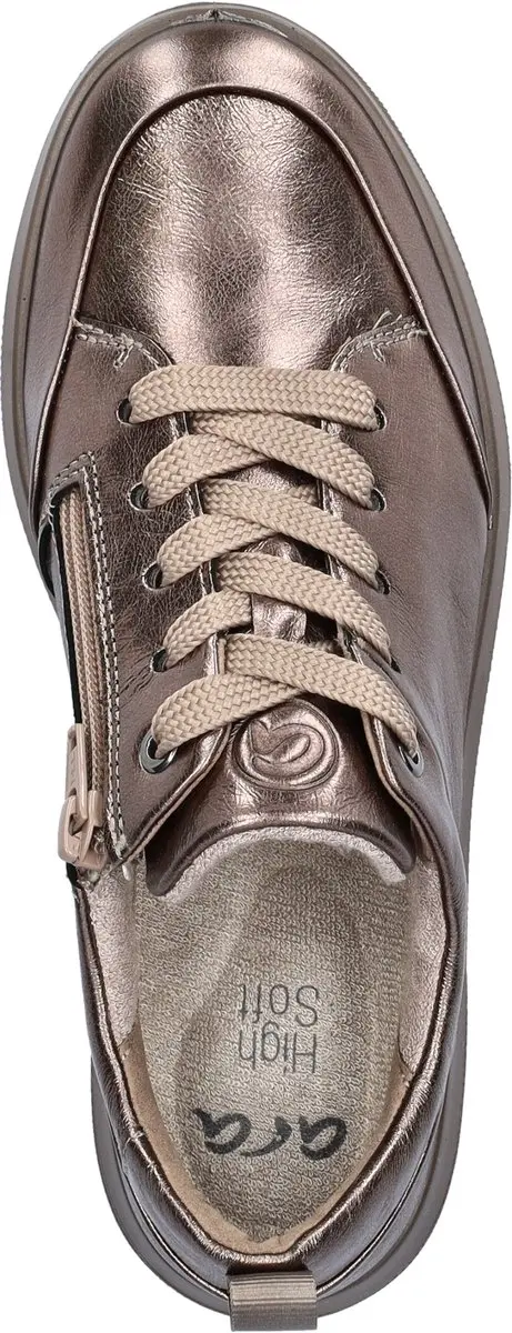 Ara Roma 3.0 Dames Sneaker - Brons - Maat 43