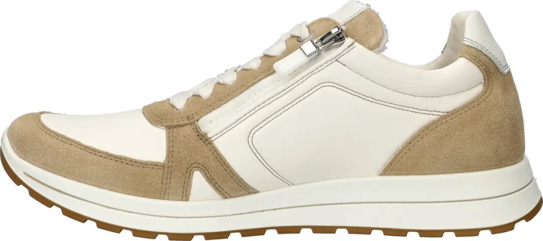 Ara Matteo 2.0 Heren Sneaker - Beige/Wit - Maat 43
