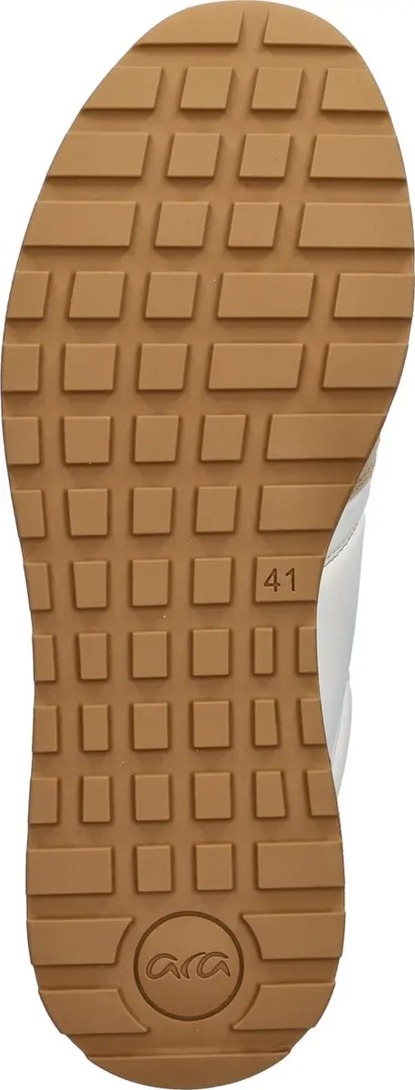 Ara Matteo 2.0 Heren Sneaker - Beige/Wit - Maat 43