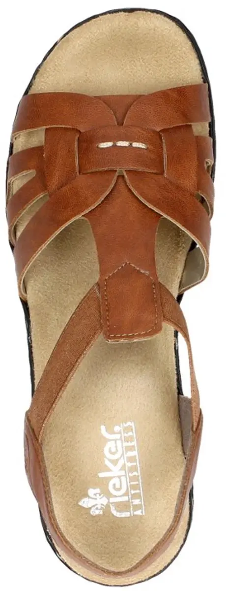 Rieker Sandalen 211269 - Maat 38 - Bruin