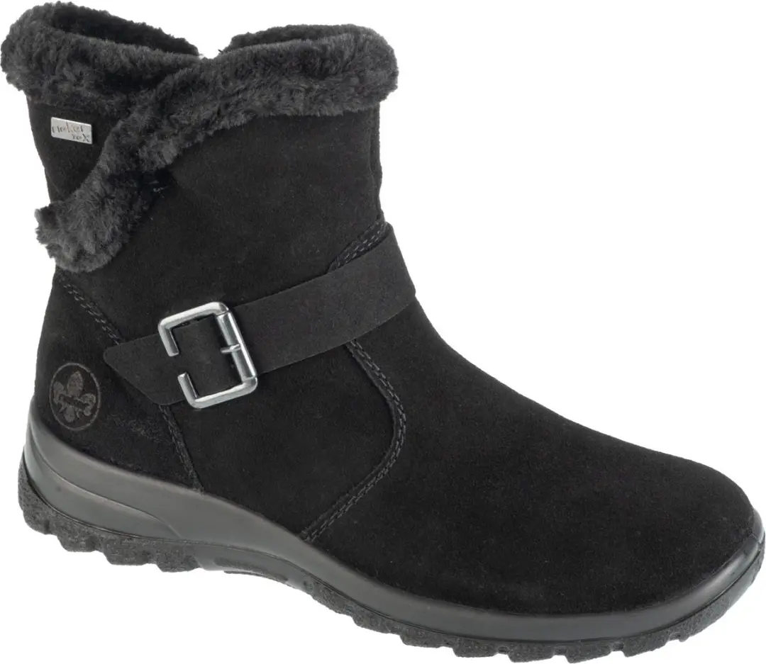 Rieker Booties L7179, Vrouwen, Zwart, Laarzen, maat: 38