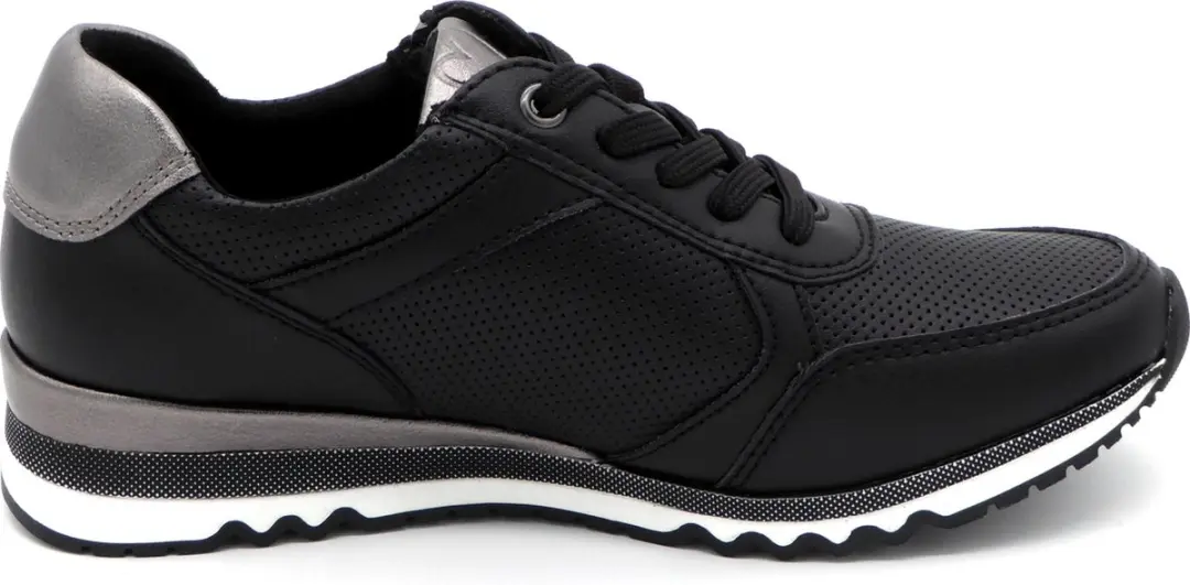 Marco Tozzi Dames Sneaker 23782-091 - Maat 39 - Zwart - afbeelding 4 van 5