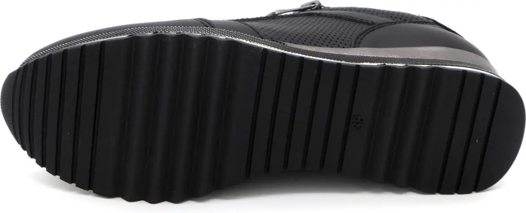 Marco Tozzi Dames Sneaker 23782-091 - Maat 39 - Zwart - afbeelding 2 van 5