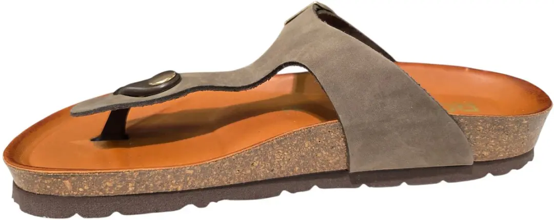 Rohde 5642 72 Teenslippers Dames - Taupe