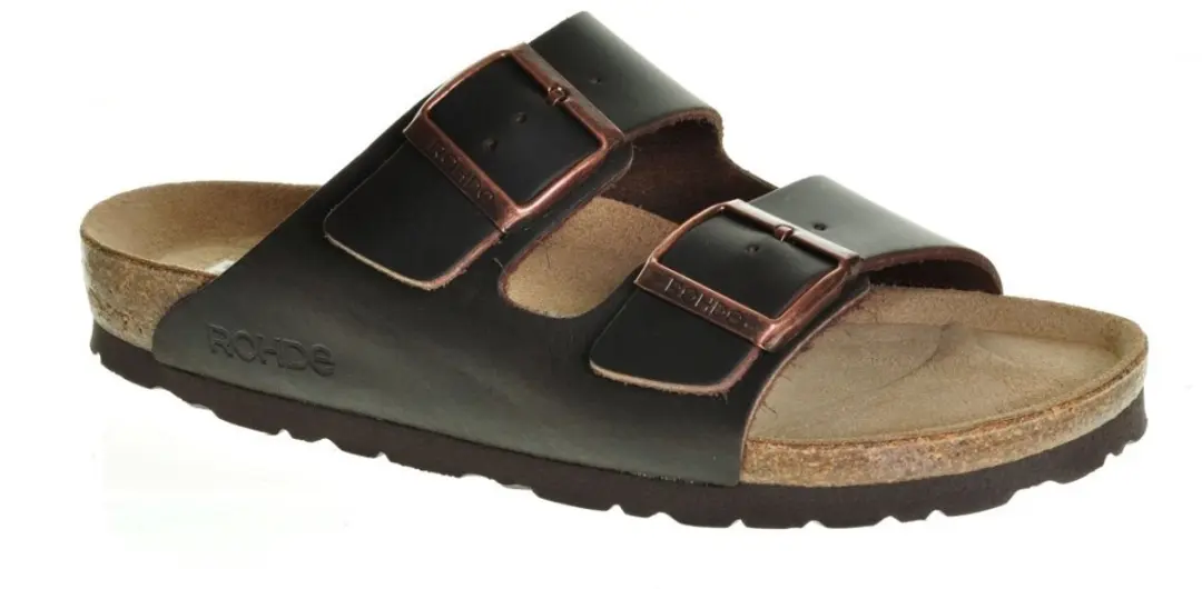 Rohde Moca Leder Slippers 38 - Tweeband