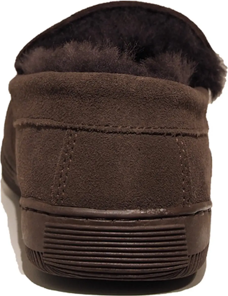 Rohde Heren Pantoffel 7160-72 - Mokka - Maat 44