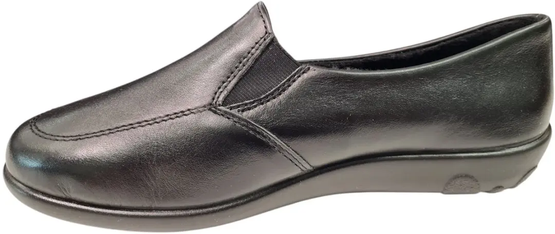 Rohde Dames Pantoffels 2232 90 - Zwart