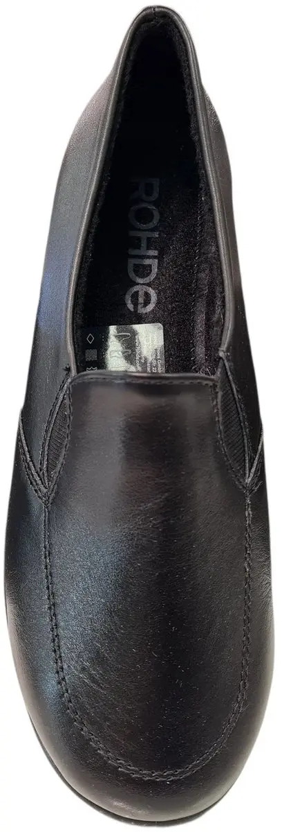 Rohde Dames Pantoffels 2232 90 - Zwart
