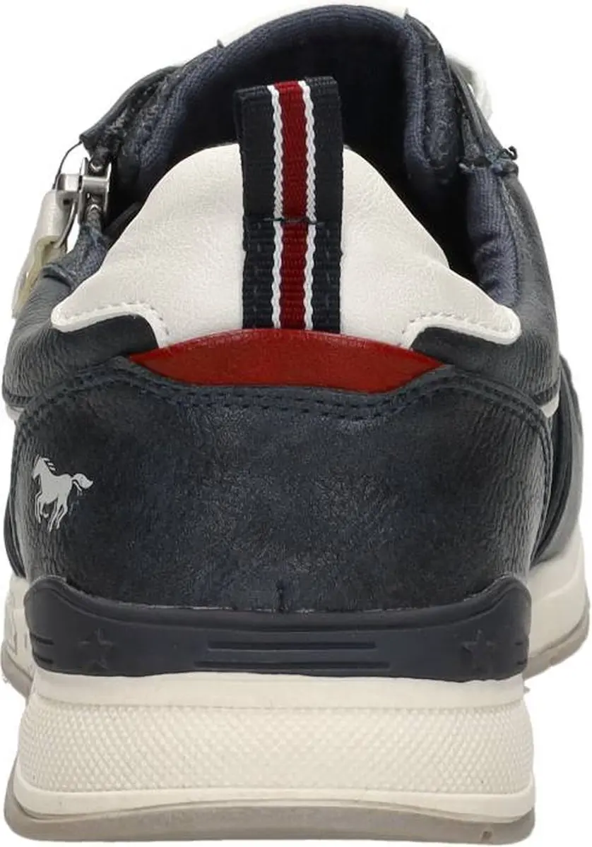 Mustang Sneakers Laag Sneakers Laag - blauw - Maat 40 - afbeelding 6 van 6