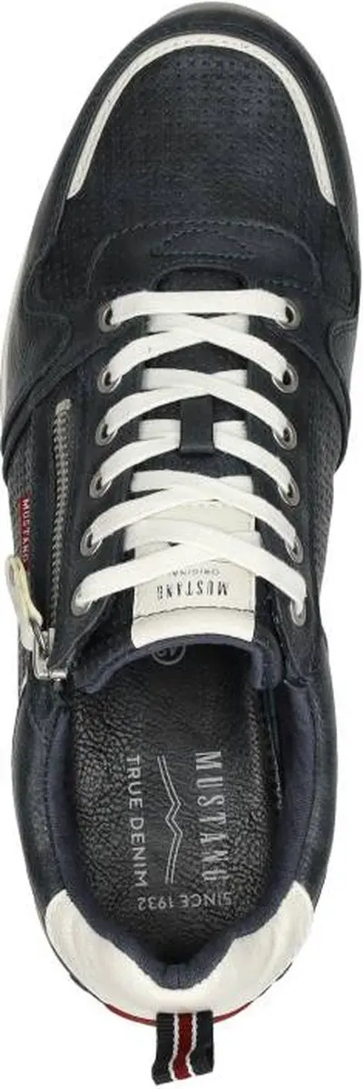 Mustang Sneakers Laag Sneakers Laag - blauw - Maat 40 - afbeelding 5 van 6