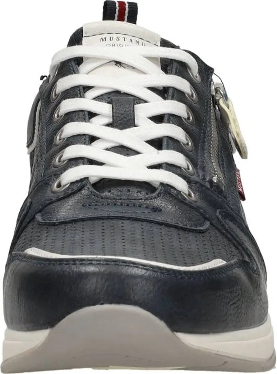 Mustang Sneakers Laag Sneakers Laag - blauw - Maat 40 - afbeelding 3 van 6