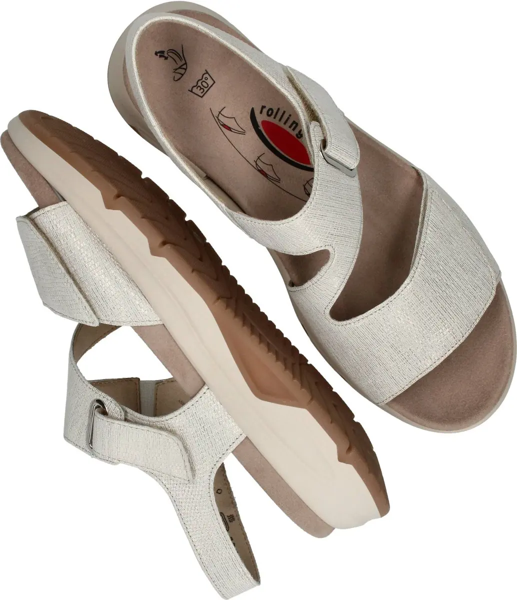 Gabor Rollingsoft Sandalen 39 - Wit - afbeelding 6 van 6