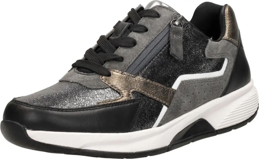 Gabor Rollingsoft Veterschoenen 37 - Zwart