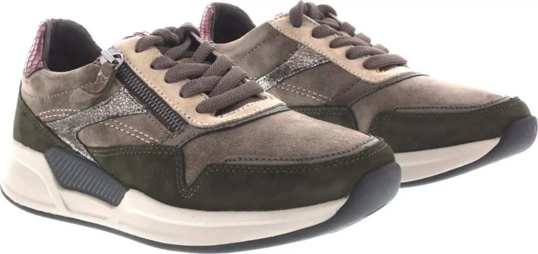 Gabor Rollingsoft Sneakers 106219 - Dames - Grijs Suede - afbeelding 6 van 6