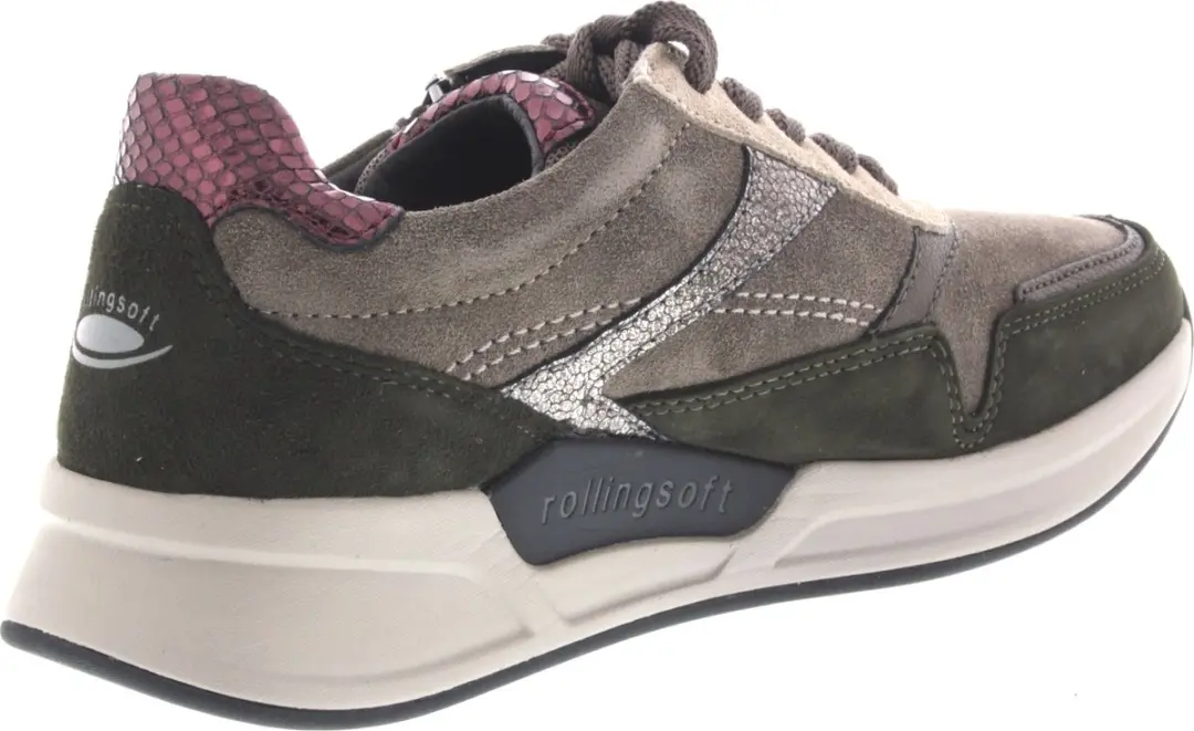Gabor Rollingsoft Sneakers 106219 - Dames - Grijs Suede