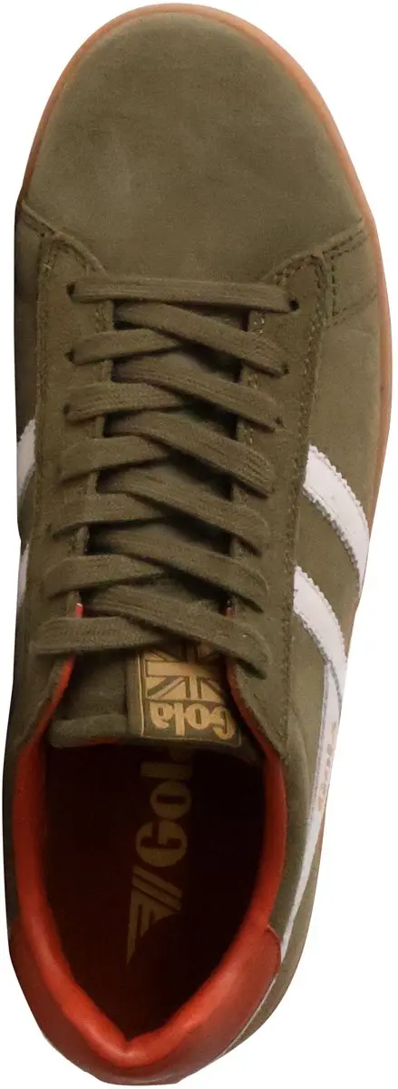Gola Equipe II Suède Leren Sportschoenen 42 - Groen - afbeelding 5 van 6