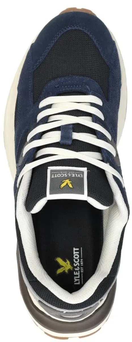 Lyle & Scott Logan Sneakers Laag - Blauw - Maat 46 - afbeelding 5 van 6