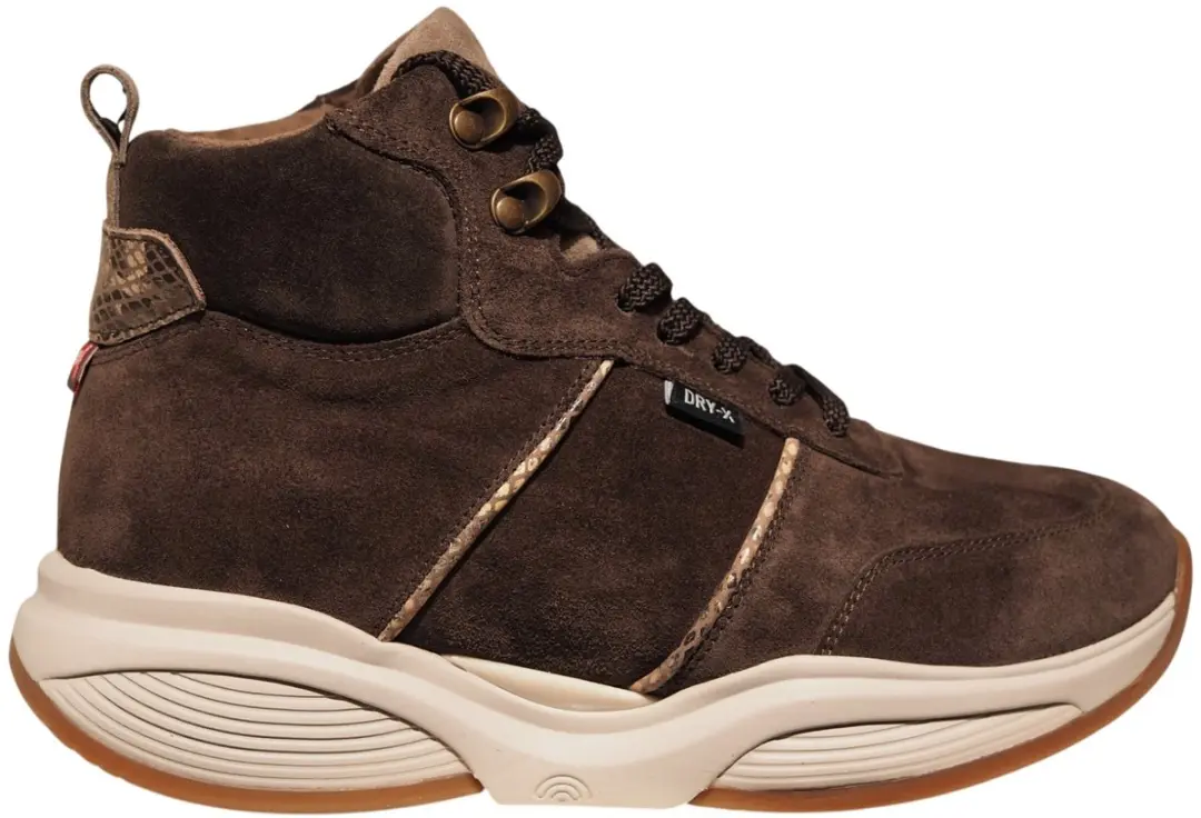 Xsensible 30212.5.360-H dames veterboots sportief maat 40 (6,5) bruin