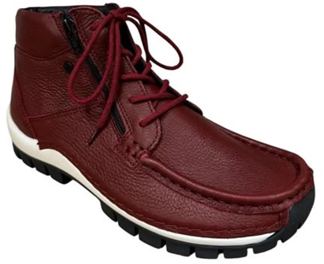 Wolky 0474030 Veterschoenen Dames - Rood Leer - 37 - afbeelding 6 van 6