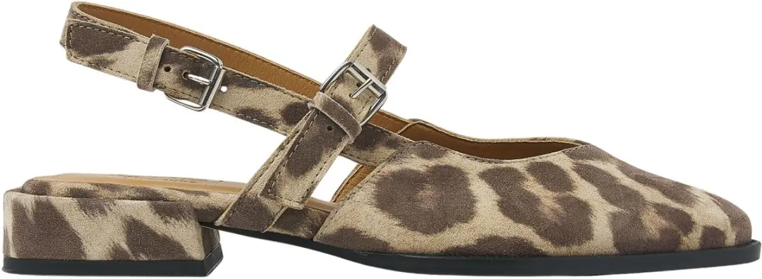 VIA VAI Jazz Valerie Slingbacks 38 - Luipaardprint - afbeelding 6 van 6