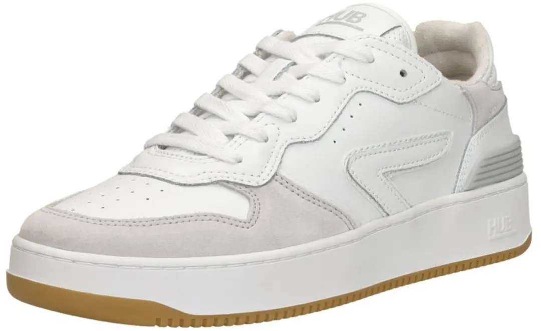 HUB Smash L68 Sneakers - Heren - Wit - Maat:47 - afbeelding 5 van 6