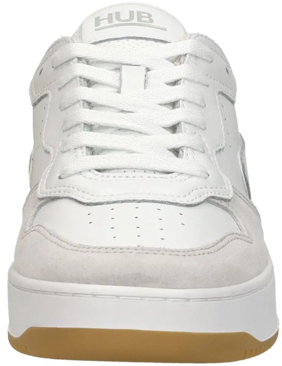 HUB Smash L68 Sneakers - Heren - Wit - Maat:47 - afbeelding 3 van 6
