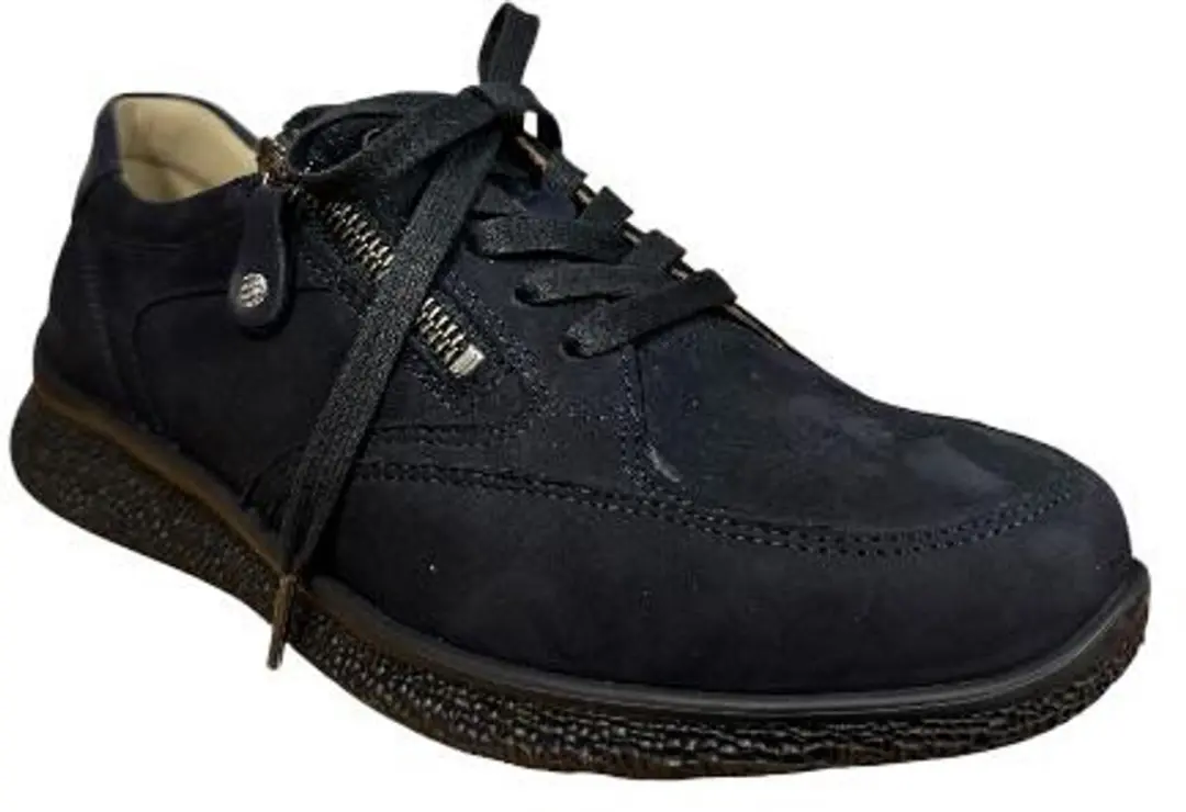 Hartjes Nubuck Veter/Rits 9201/5 - Donkerblauw - 38 - afbeelding 2 van 6