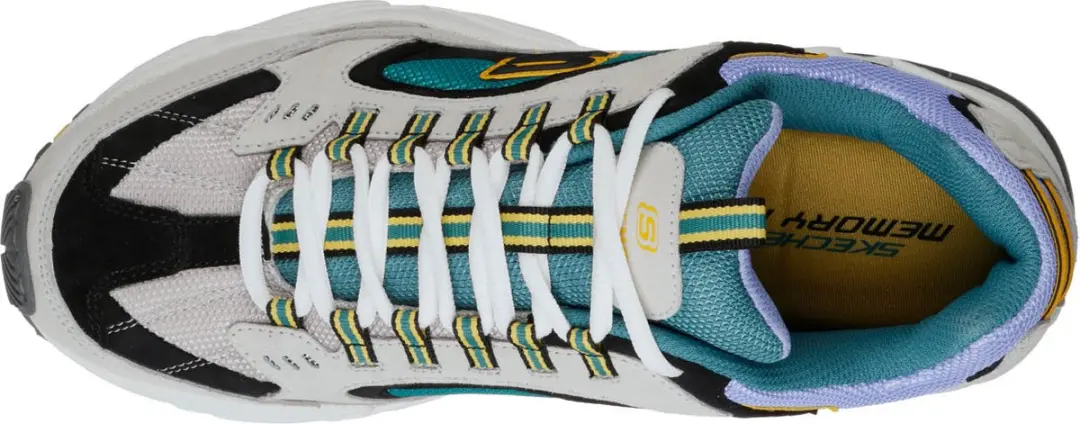 Skechers Stamina-Cutback 51286-WMLT Sneakers - Wit - Maat 45 - afbeelding 2 van 6