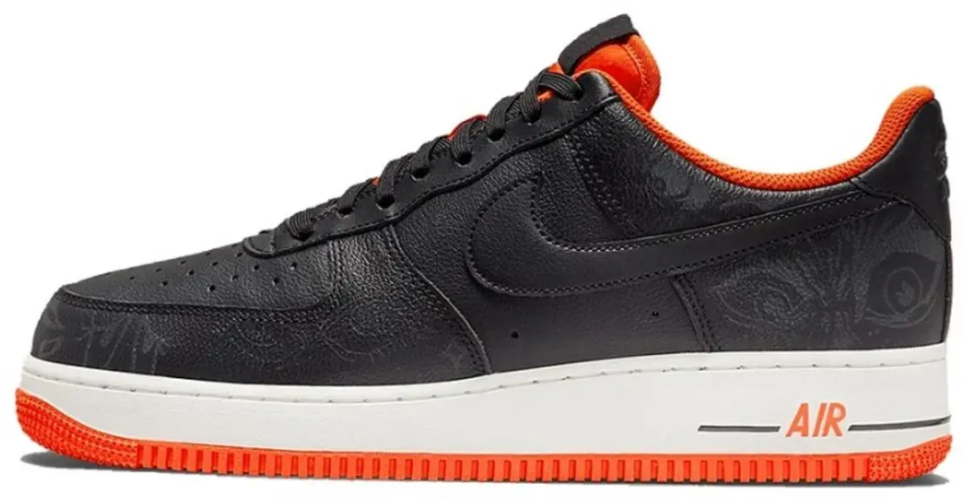 Nike Air Force 1 PRM DC8891-001 Zwart / Oranje-40