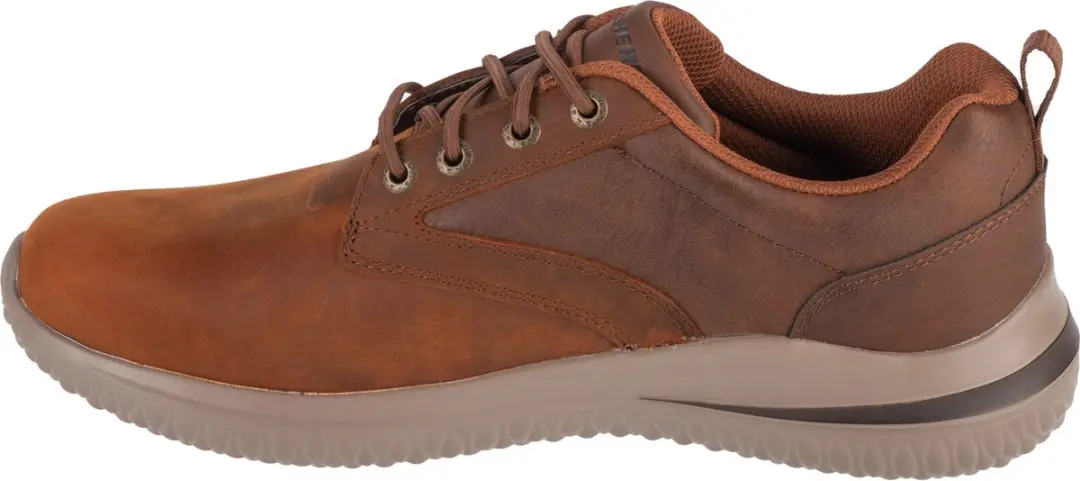 Skechers Delson 3.0 Glavine 210661-CDB Sneakers - Bruin - afbeelding 2 van 4