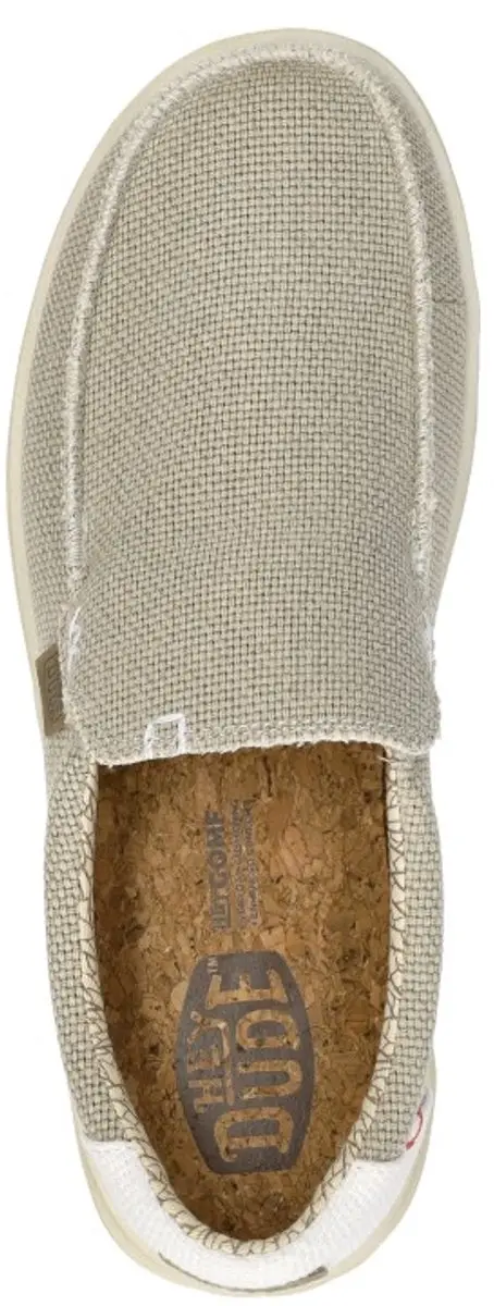 HEYDUDE Mikka Braided Instappers - Wit - Maat 44 - afbeelding 6 van 6