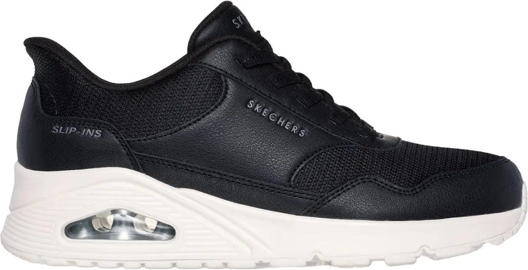 SKECHERS-dames-art 177117 BLK-slipin-uno-nylon/pu ZWART
