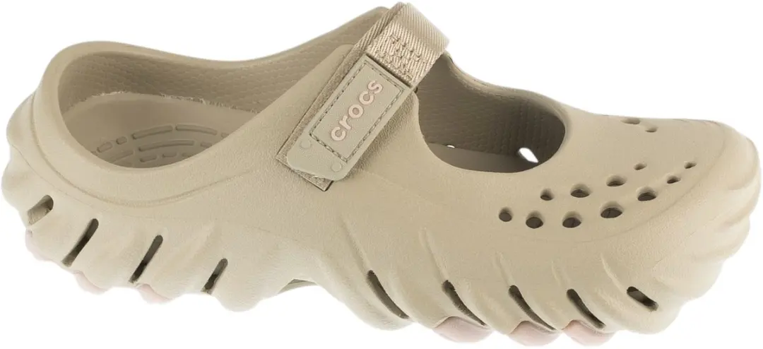 Crocs Echo Mary Jane W Clog, Vrouwen, Beige, Slippers, maat: 36/37