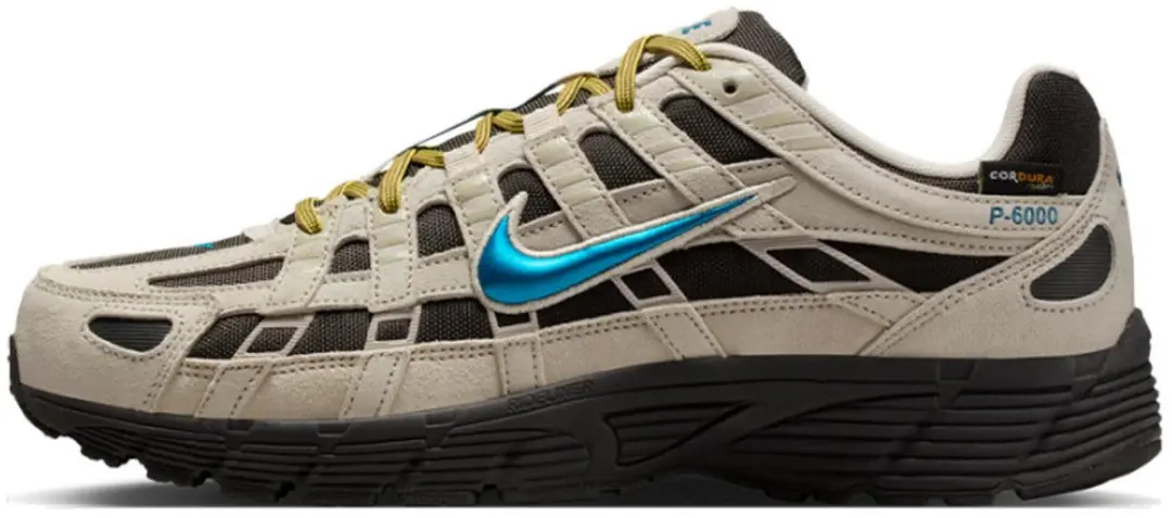 Nike P-6000 Premium Cordura Light Orewood Brown Green Abyss