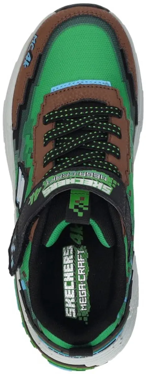 Skechers MEGA-CRAFT 4K Jongens Sneakers - Bruin - afbeelding 5 van 6