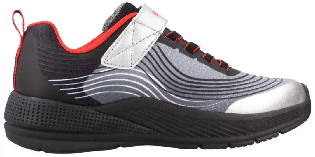 Skechers jongens MICROSPEC ADVANCE sneakers kinderen 403926L BKSR
