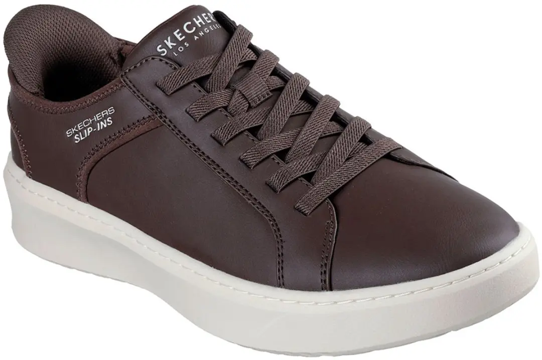 Skechers Slip-ins Court Break Double Vented Schoenen Bruin EU 42 Man