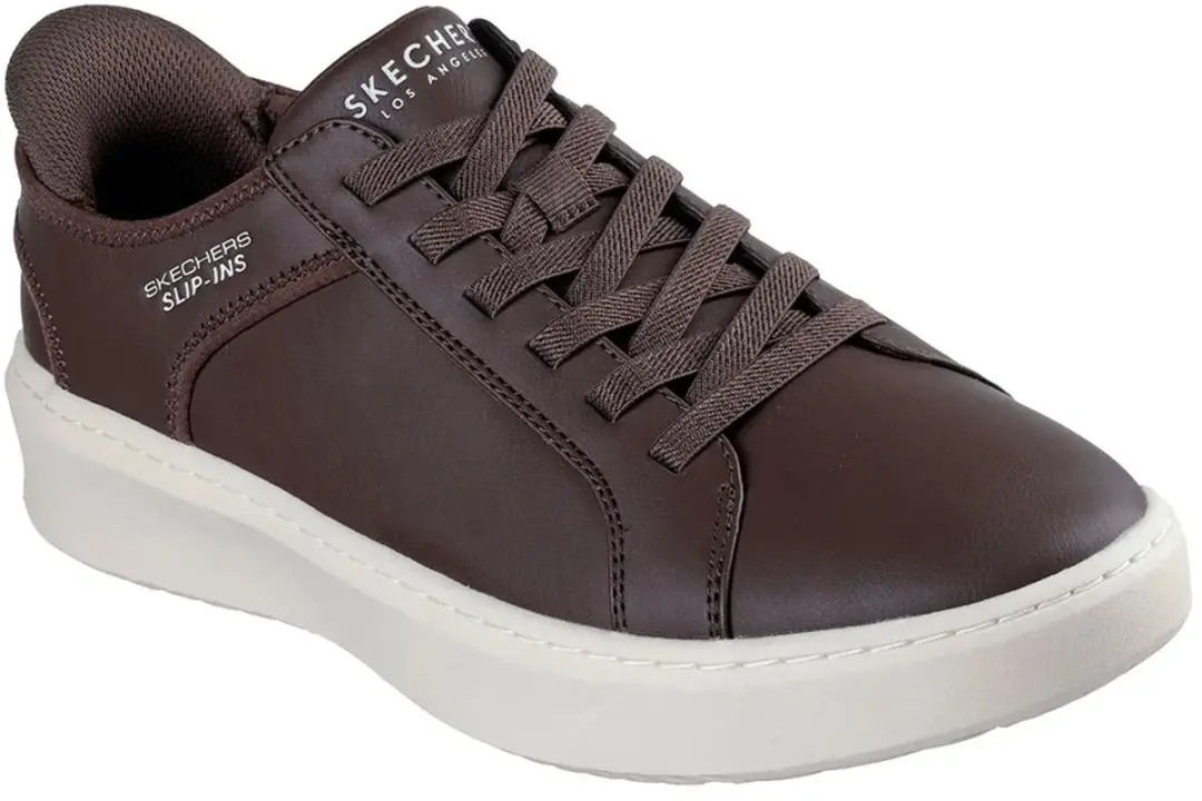 Skechers Slip-ins Court Break Schoenen - Bruin - EU 42 - afbeelding 6 van 6